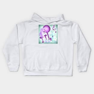 Dancing foxes Kids Hoodie